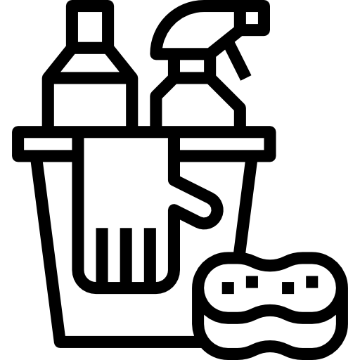 Just in Case – Gebäudereinigung – Symbol